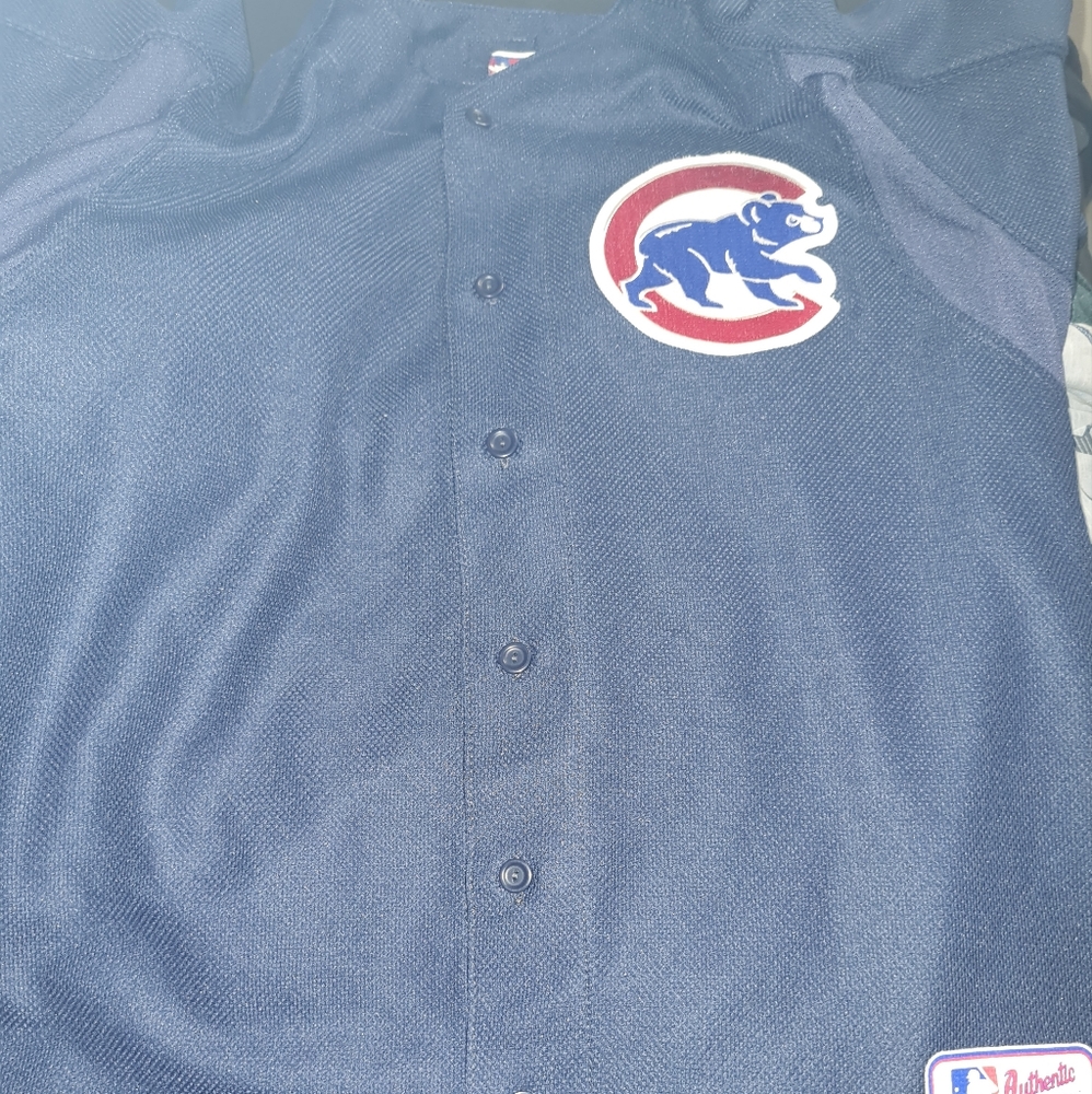 Mens cubs jersey size large